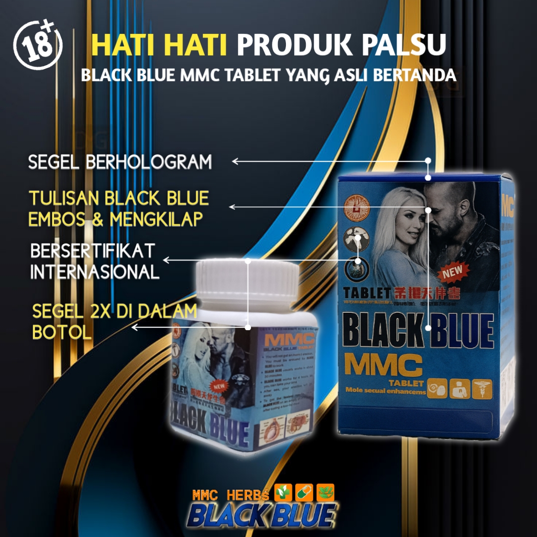 Keaslian Produk Black Blue MMC